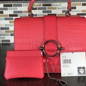 Anne Klein double handled purse
